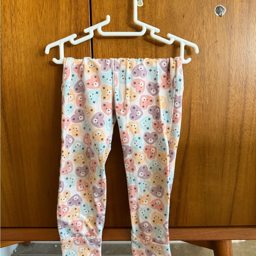 Huxbaby Multicolor Bear Print Leggings
